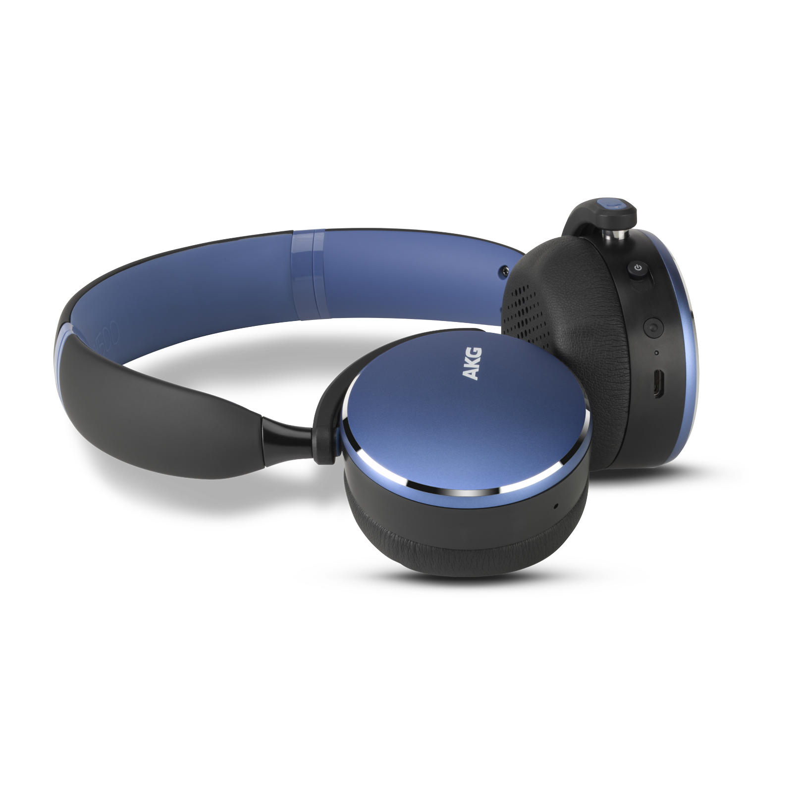 Y500 Wireless - Blue - Wireless on-ear headphones - Hero